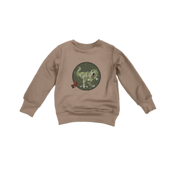 Patch / Aufnäher  - Dino Army rund